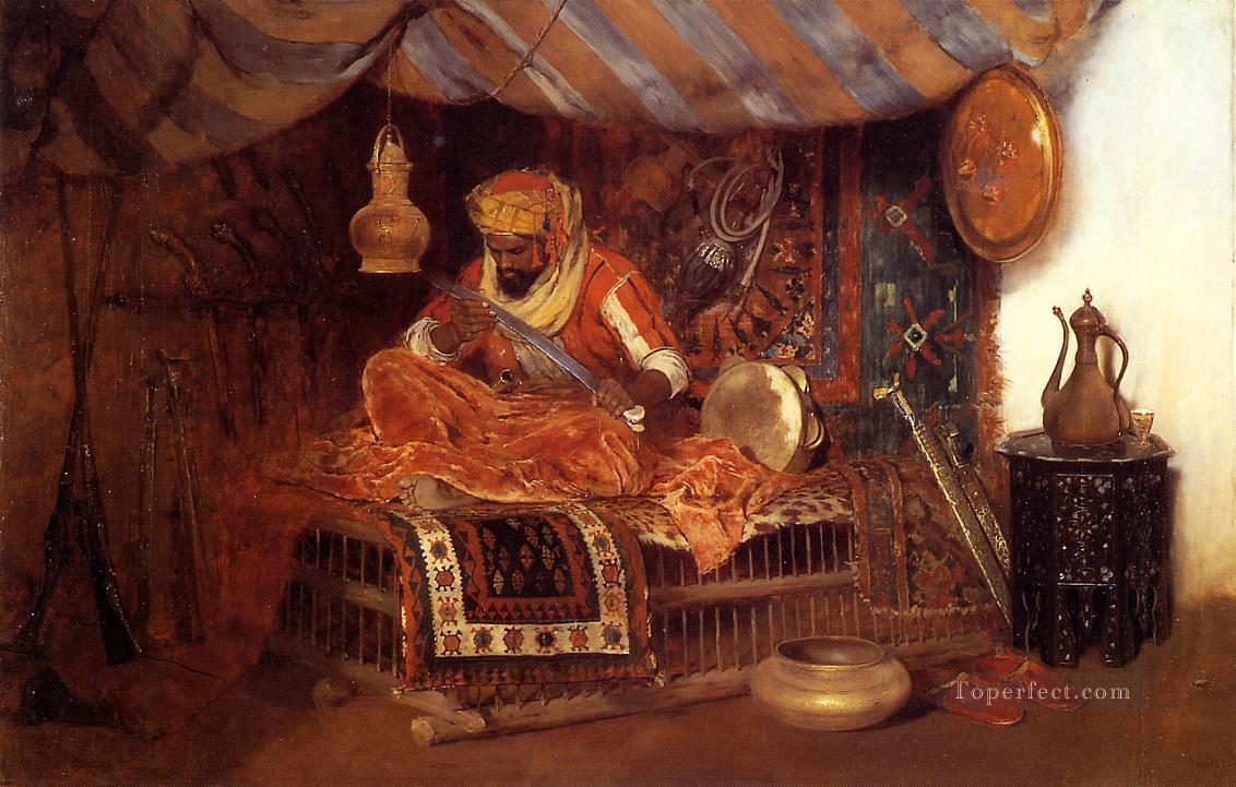 The Moorish Warrior William Merritt Chase Oil Paintings